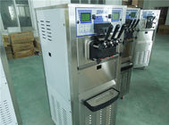 Commercial Soft Serve Ice Cream Machine With Independent Refrigeration Systems