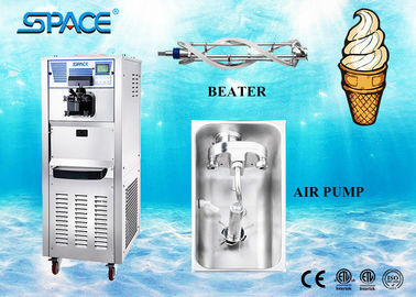 Durable 220V 50Hz Commercial Soft Ice Cream Machine With 2+1 Mixed Flavours